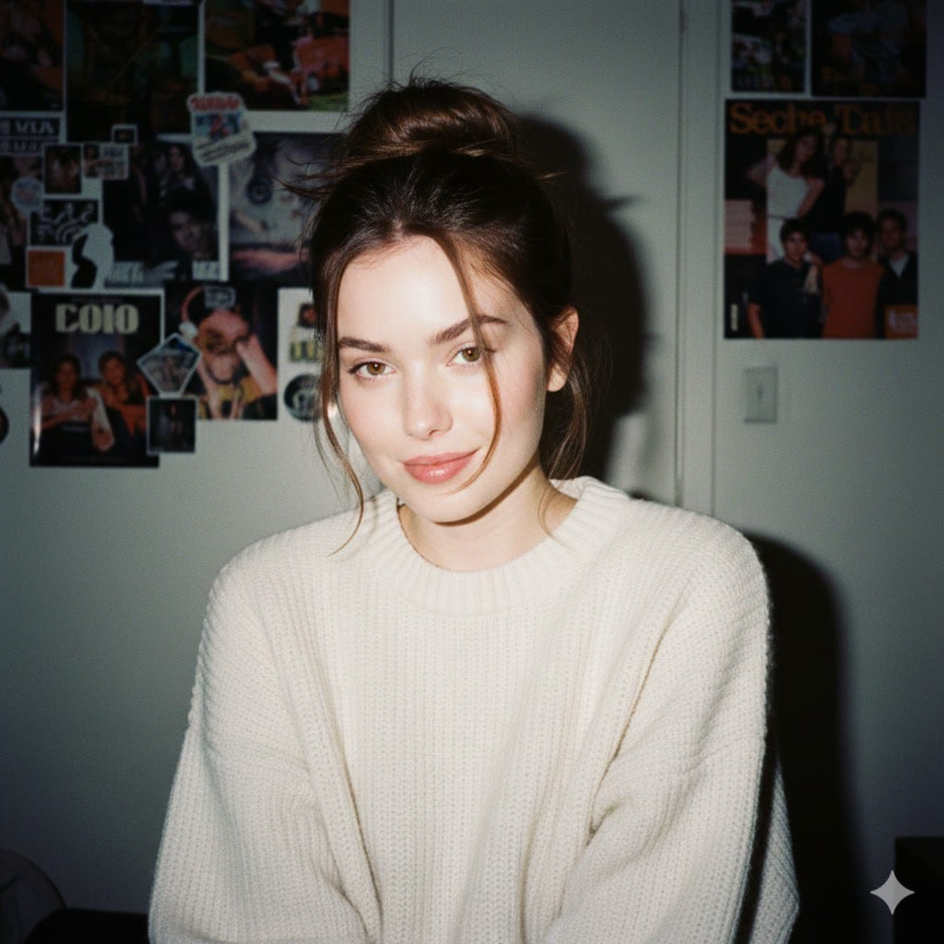 1990s Camera Style Portrait